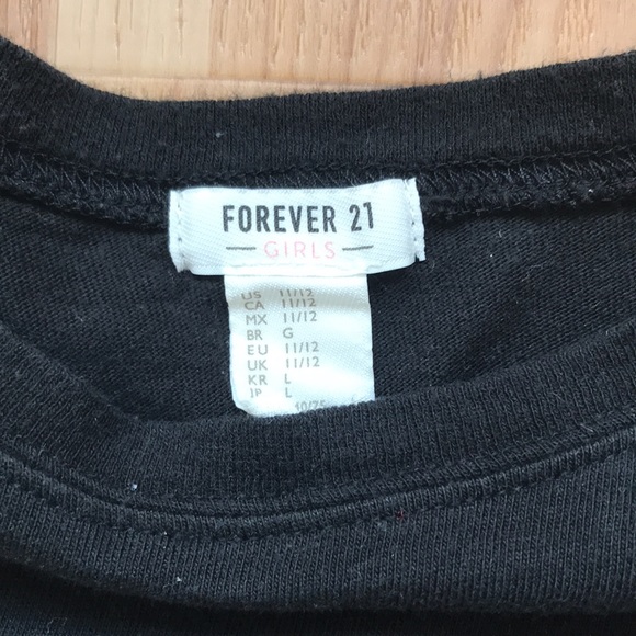 Forever 21 - long sleeve girls tee shirt - Picture 2 of 2